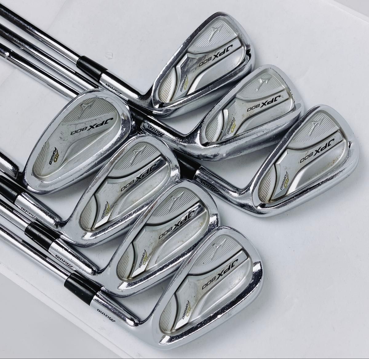 Mizuno JPX 800 AD Forged Irons 5-SW (7pc) — KBS Tour S — Japan Model, Used