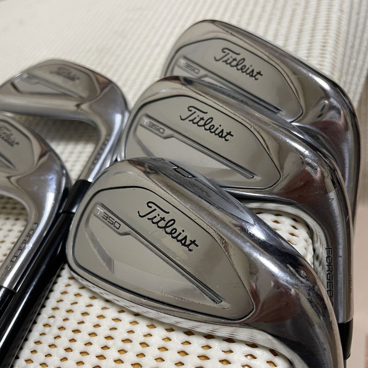 Titleist T350 Irons 6-PW (5pc) — TENSEI — Japan Model, Used