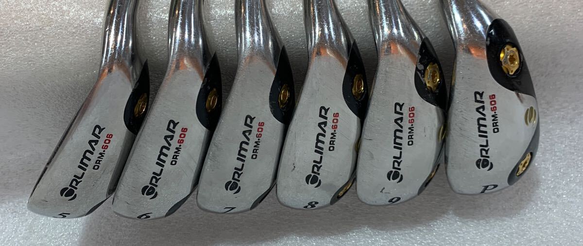 Orlimar ORM-606 Irons 5-9 (6pc) — Flex SR — Japan Model, Used