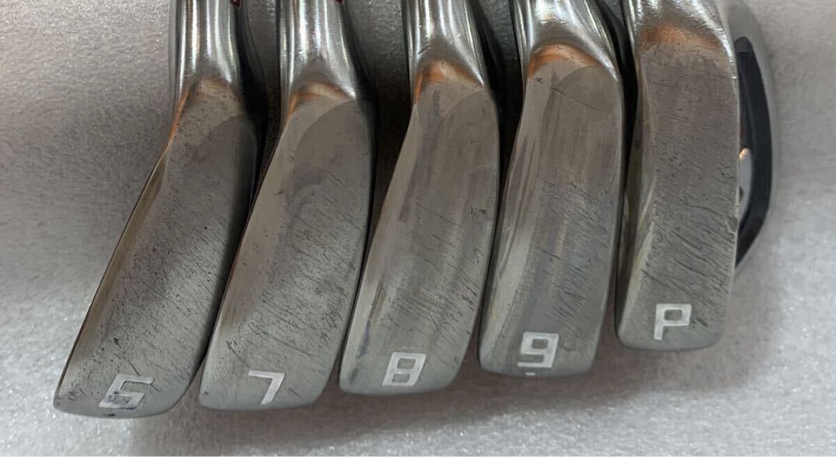 Onoff Aka Irons 6-9 (5pc) — SMOOTH KICK S — Japan Model, Used