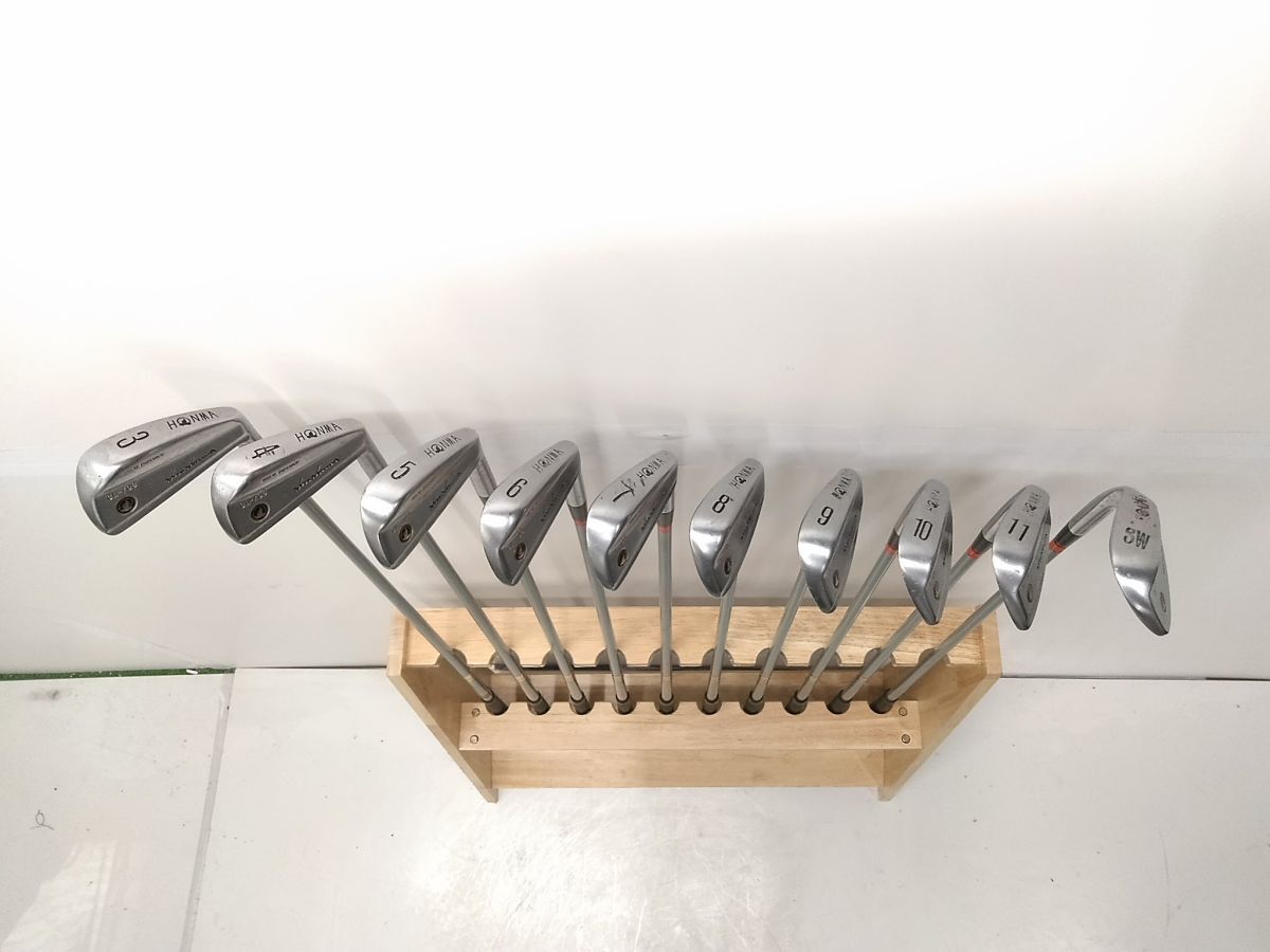 HONMA CL-708 Irons 3-11,SW (10pc) — Japan Model, Used