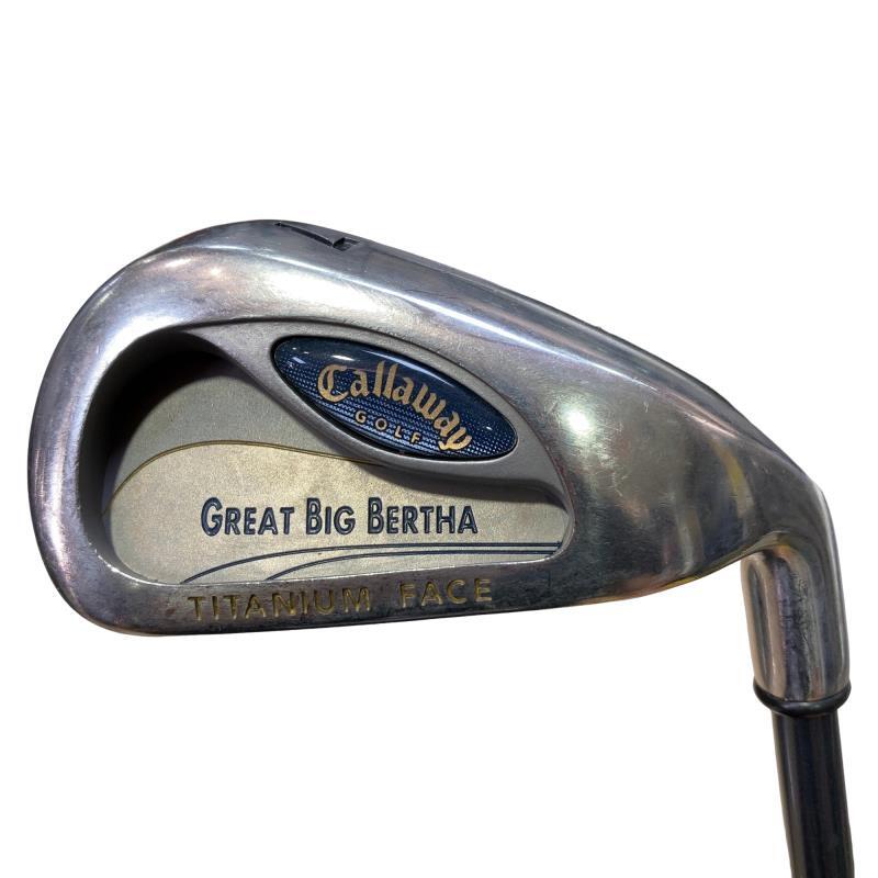Callaway Great Big Bertha Hawk Eye Titanium Irons (7pc) — NS PRO 850GH R — Japan Model, Used