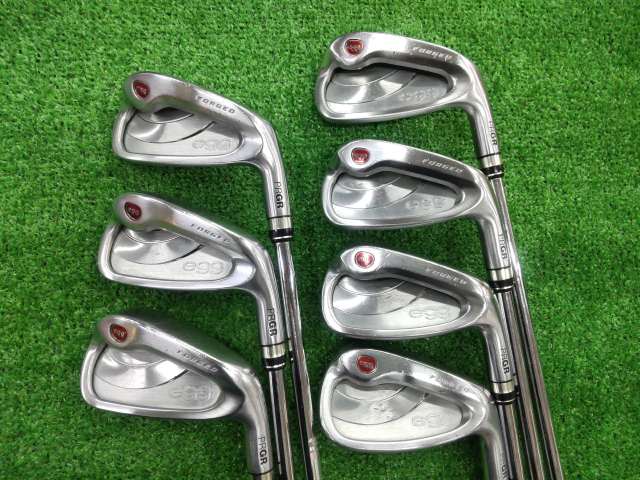 PRGR Egg Irons 5-9P (7pc) — N.S.PRO FOR PRGR 080/M40 S — Japan Model, Used