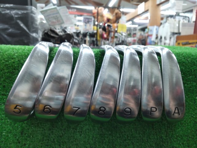 PRGR Egg Irons 5-9P (7pc) — N.S.PRO FOR PRGR 080/M40 S — Japan Model, Used