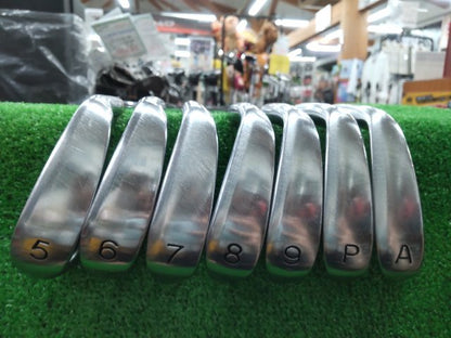 PRGR Egg Irons 5-9P (7pc) — N.S.PRO FOR PRGR 080/M40 S — Japan Model, Used