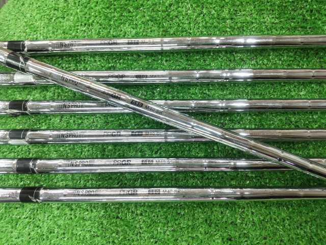PRGR Egg Irons 5-9P (7pc) — N.S.PRO FOR PRGR 080/M40 S — Japan Model, Used