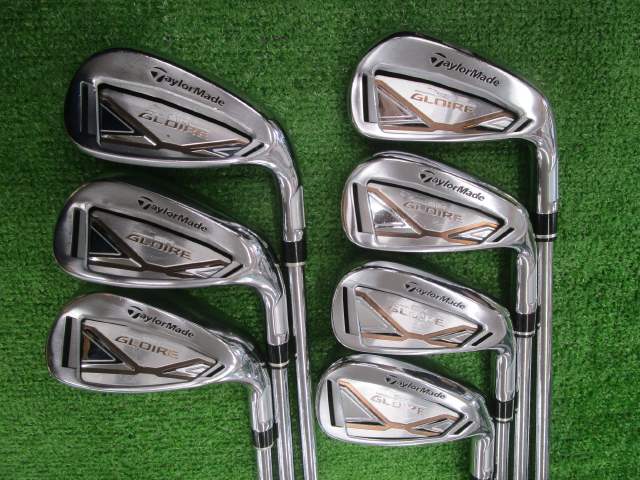 TaylorMade Gloire Irons (7pc) — NSPRO950GHneo S — Japan Model, Used