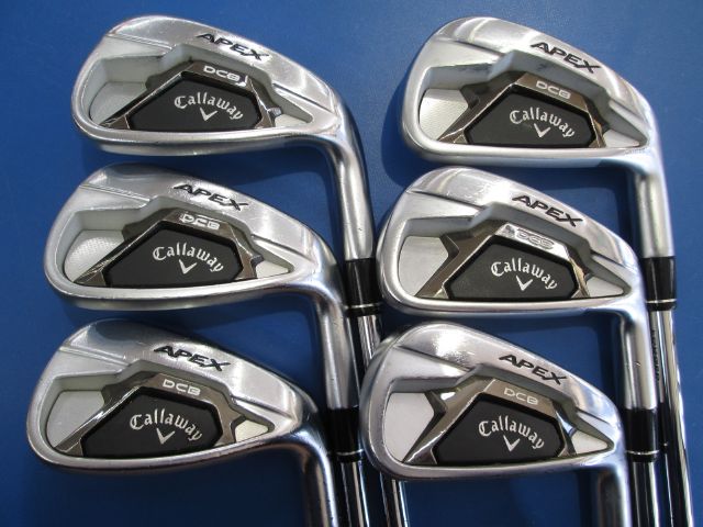 Callaway Apex DCB Irons (6pc) — Dynamic Gold 85VSS PRO S — Japan Model, Used