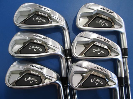 Callaway Apex DCB Irons (6pc) — Dynamic Gold 85VSS PRO S — Japan Model, Used