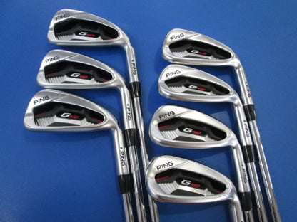 Ping G410 Irons 4-9P (7pc) — AWT2.0LITE(JP) SR — Japan Model, Used