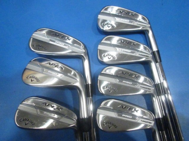 Callaway APEX PRO 2021 Irons (7pc) — NSPROMODUS3TOUR105(JP) S — Japan Model, Used