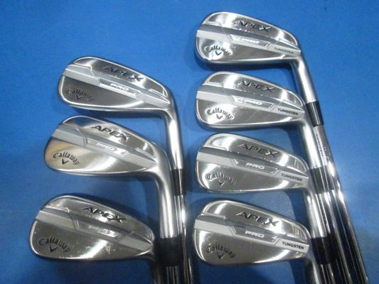 Callaway APEX PRO 2021 Irons (7pc) — NSPROMODUS3TOUR105(JP) S — Japan Model, Used