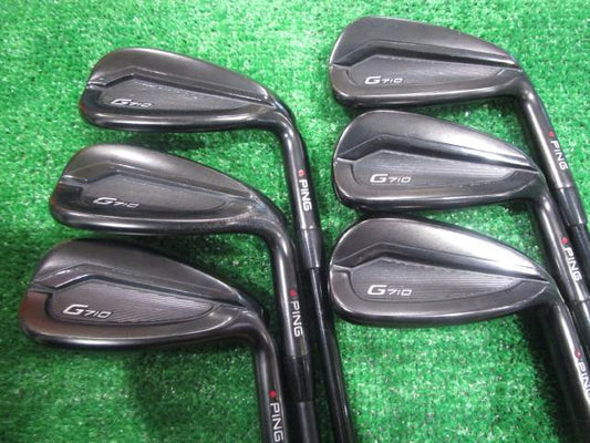 Ping G710 Irons (6pc) — ALTA DISTANZA BLACK40(JP) R — Japan Model, Used