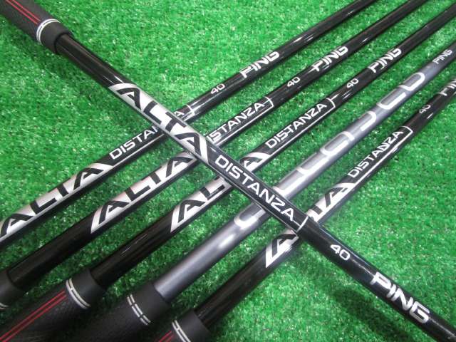 Ping G710 Irons (6pc) — ALTA DISTANZA BLACK40(JP) R — Japan Model, Used