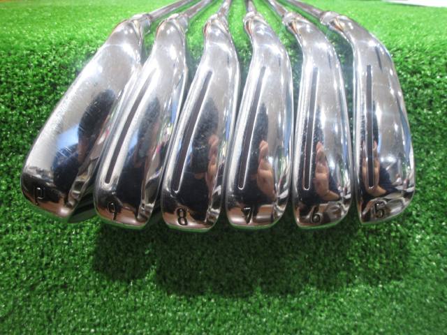 TaylorMade Gloire G Irons (6pc) — N.S.PRO Zelos 8 S — Japan Model, Used