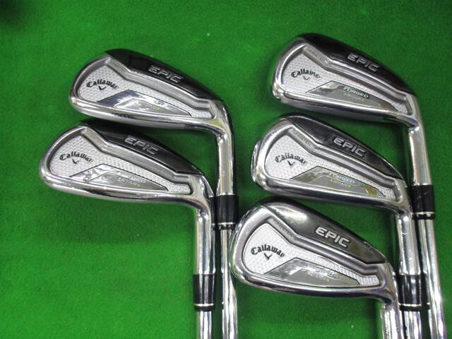 Callaway Epic Star Irons (5pc) — NS PRO ZELOS 7 S — Japan Model, Used