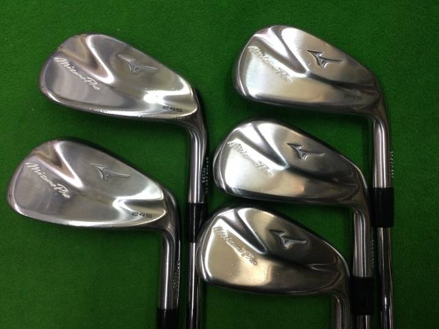 Mizuno Pro 245 Irons (5pc) — Dynamic Gold S200 S — Japan Model, Used