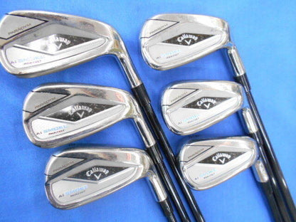 Callaway Paradym Ai Smoke Max Fast Irons 6-AW (6pc) — Flex R — Japan Model, Used