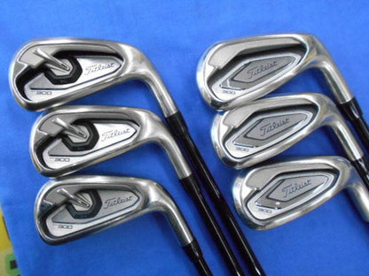 Titleist T300 Irons 5-PW (6pc) — Titleist KUROKAGE 60 — Japan Model, Used