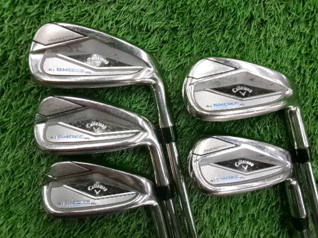 Callaway Paradym Ai Smoke HL Irons 6-PW (5pc) — NS PRO 950GH neo S — Japan Model, Used