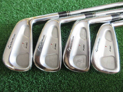 TaylorMade rac Ladies Irons (8pc) — (S300) Dynamic Gold S — Japan Model, Used