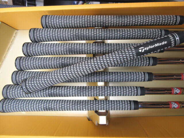 TaylorMade rac Ladies Irons (8pc) — (S300) Dynamic Gold S — Japan Model, Used