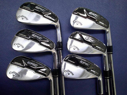 Callaway Epic Max Fast Irons (6pc) — NS PRO Zelos 7 S — Japan Model, Used
