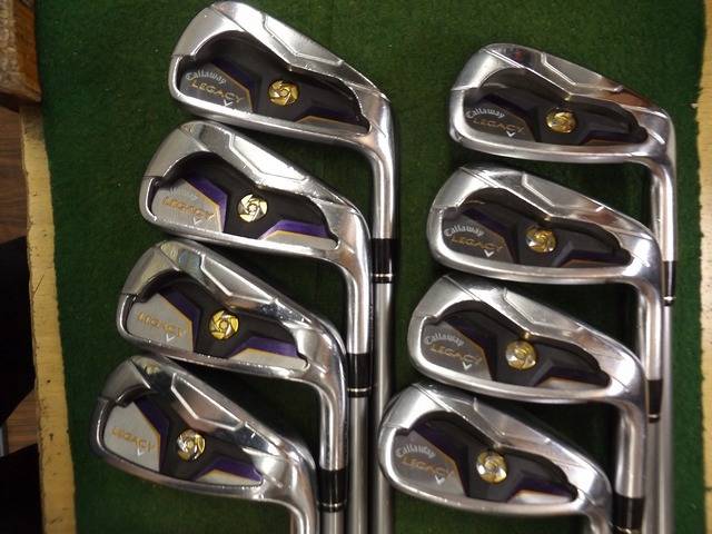Callaway LEGACY Irons (8pc) — SPEED METALIX Z 60i S — Japan Model, Used