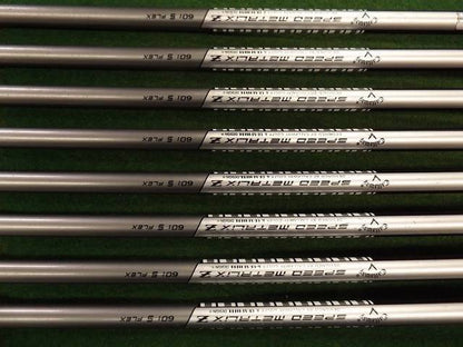 Callaway LEGACY Irons (8pc) — SPEED METALIX Z 60i S — Japan Model, Used