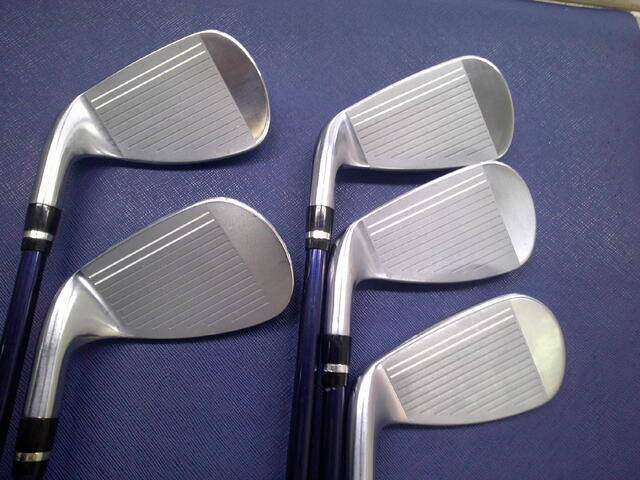 Yamaha Inpres UD+2 Irons (5pc) — AIR SPEEDER for YAMAHA M421i SR — Japan Model, Used