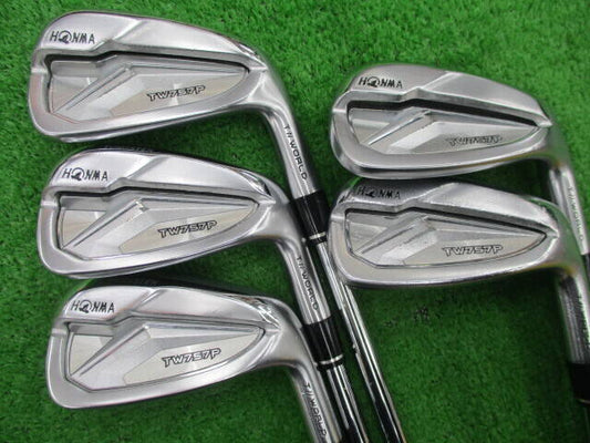 HONMA Tour World TW757P Irons 7-AW (5pc) — NS PRO 950GH neo S — Japan Model, Used