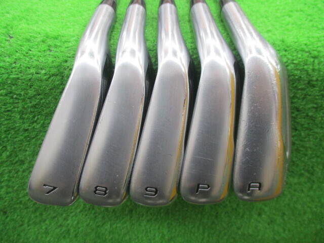 HONMA Tour World TW757P Irons 7-AW (5pc) — NS PRO 950GH neo S — Japan Model, Used