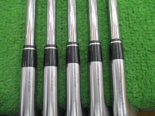 HONMA Tour World TW757P Irons 7-AW (5pc) — NS PRO 950GH neo S — Japan Model, Used