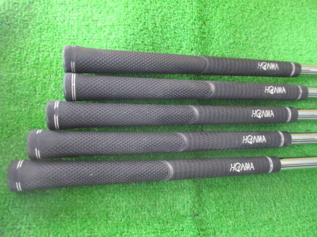 HONMA Tour World TW757P Irons 7-AW (5pc) — NS PRO 950GH neo S — Japan Model, Used
