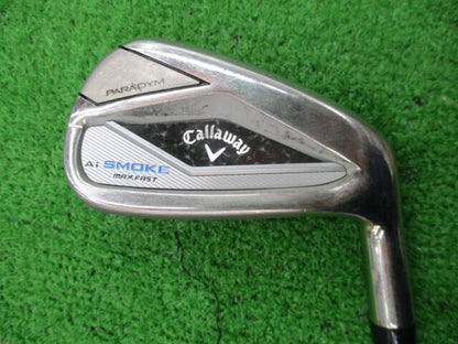 Callaway Paradym Ai Smoke Max Fast Irons (6pc) — NS PRO ZELOS 7 S — Japan Model, Used