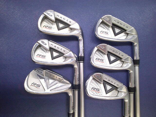 PRGR iD nabla RS Irons (6pc) — (M40) iD nabla RS/M40 — Japan Model, Used