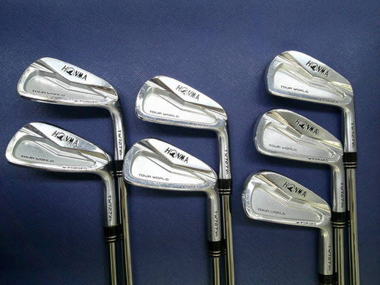 HONMA Tour World TW727V Irons 4-10 (7pc) — Dynamic Gold S300 — Japan Model, Used
