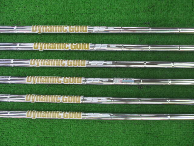 Mizuno Pro 225 Irons (6pc) — (S200) Dynamic Gold 95 S — Japan Model, Used