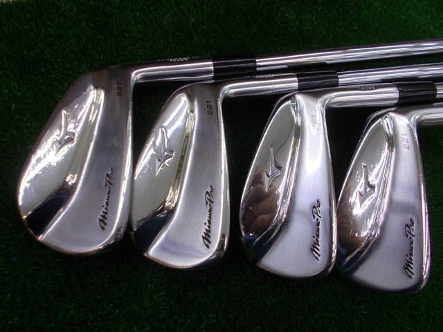 Mizuno Pro 221 Irons 4-PW (7pc) — Flex S — Japan Model, Used