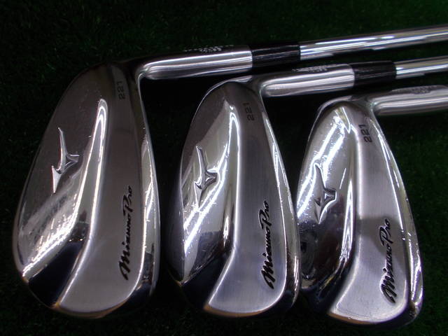 Mizuno Pro 221 Irons 4-PW (7pc) — Flex S — Japan Model, Used