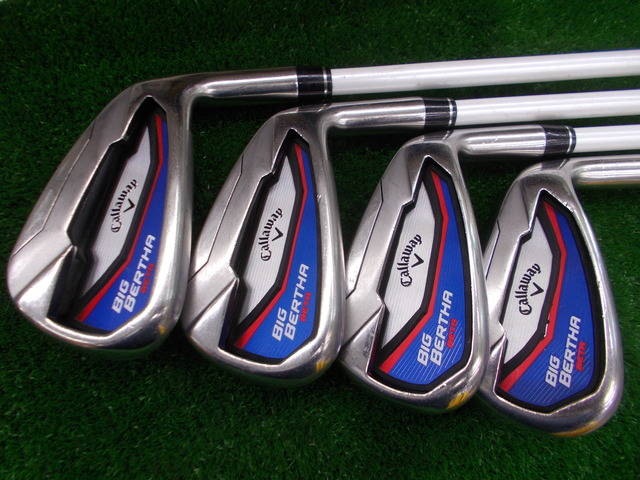 Callaway Big Bertha BETA 2014 Irons (7pc) — AIR SPEEDER for B/B R — Japan Model, Used