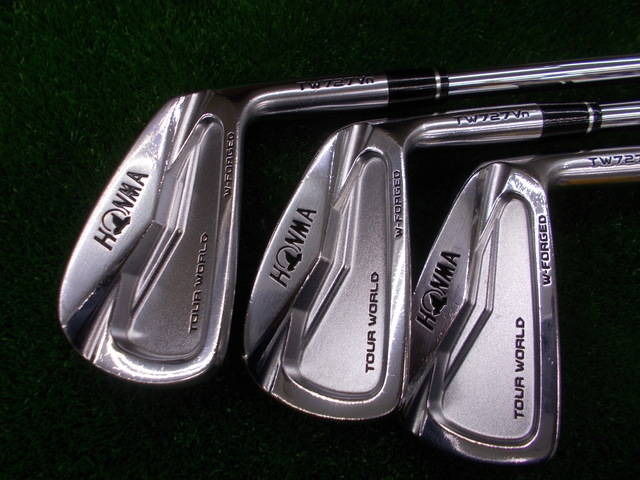 HONMA Tour World TW727Vn Irons (6pc) — (S200) Dynamic Gold S — Japan Model, Used