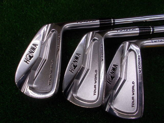 HONMA Tour World TW727Vn Irons (6pc) — (S200) Dynamic Gold S — Japan Model, Used