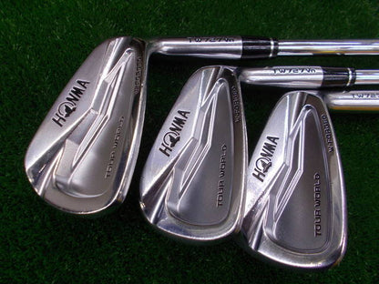 HONMA Tour World TW727Vn Irons (6pc) — (S200) Dynamic Gold S — Japan Model, Used