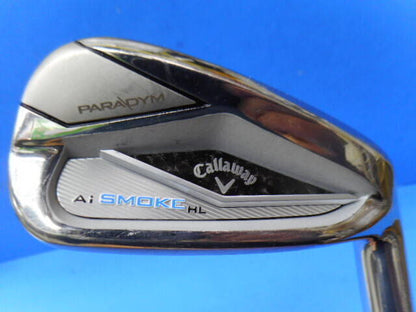 Callaway Paradym Ai Smoke HL Irons (6pc) — NS PRO ZELOS 7 S — Japan Model, Used