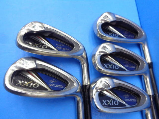 Dunlop XXIO 14 Irons 6-PW (5pc) — Miyazaki AX-1 S — Japan Model, Used