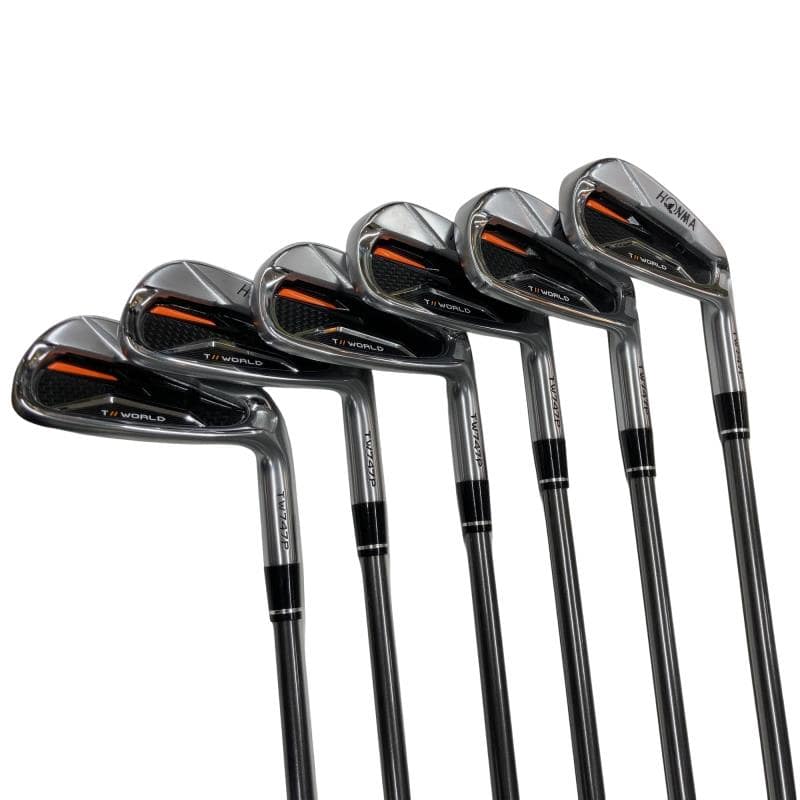 HONMA Tour World TW747P Irons (5pc) — Flex S — Japan Model, Used