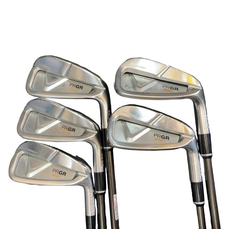 PRGR 05 Irons (5pc) — MCI SR — Japan Model, Used