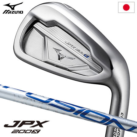 Mizuno JPX 200X Irons (4pc) — Flex R — Japan Model, Used