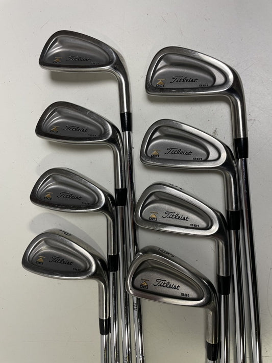 Titleist DCI 981 Iron Set – Curated from Japan